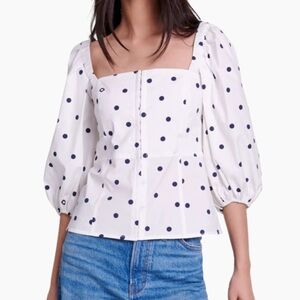 Maje Puff Sleeve Size 1 (Small)